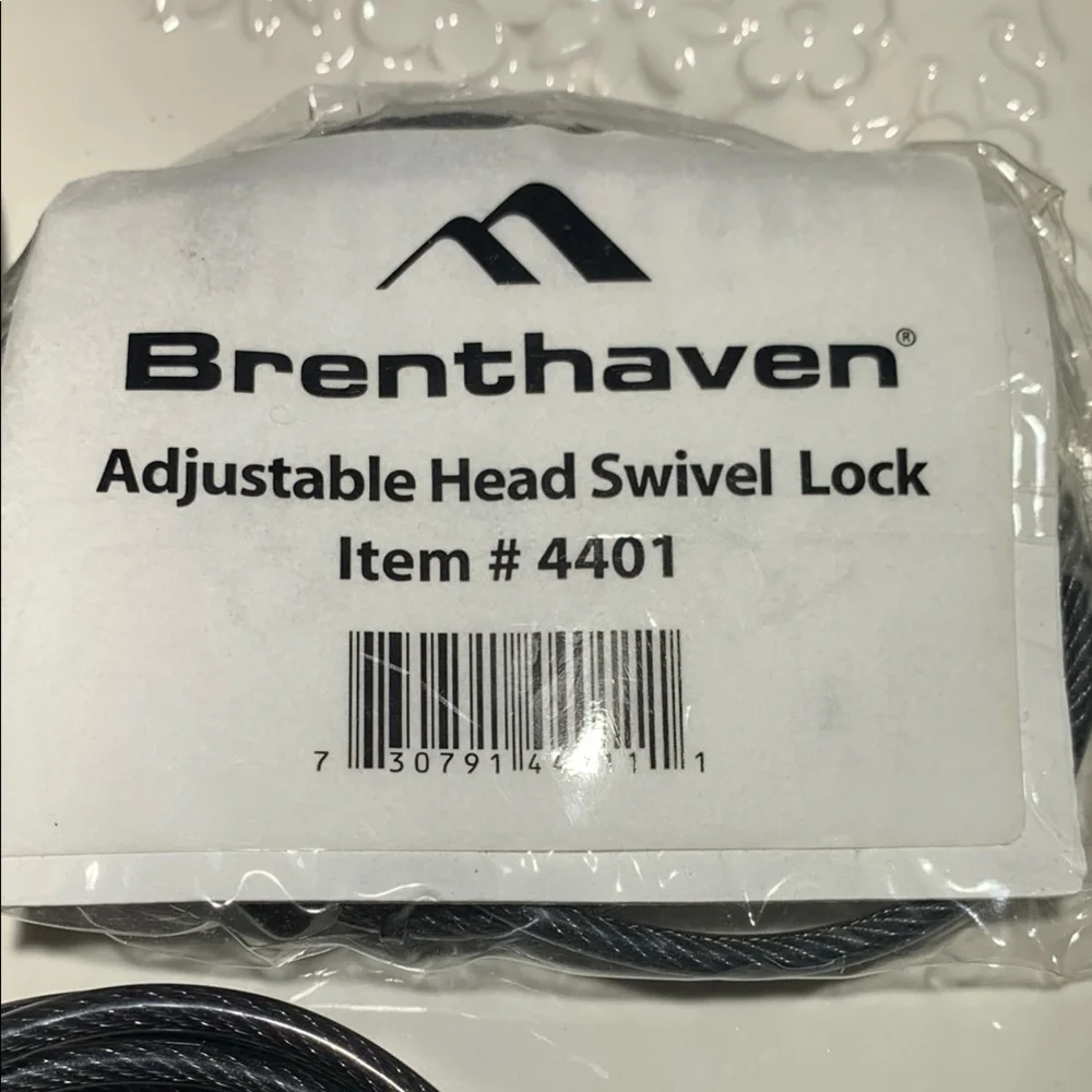 Brenthaven Swivel Laptop Lock  all 3
